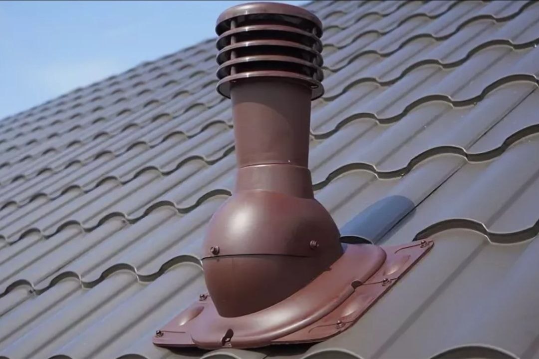 Вентиляционный выход на кровле